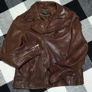 Authentic Polo Ralph Lauren Leather Jacket